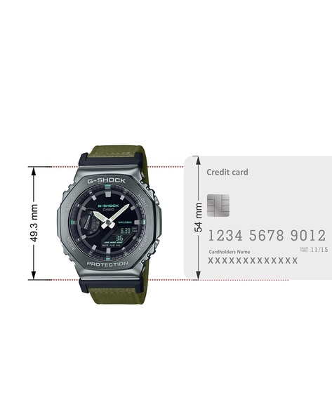 Casio olive discount green watch