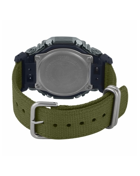 Casio olive hot sale green watch