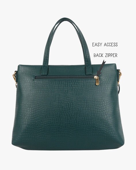 Croc Embossed Tote Bag