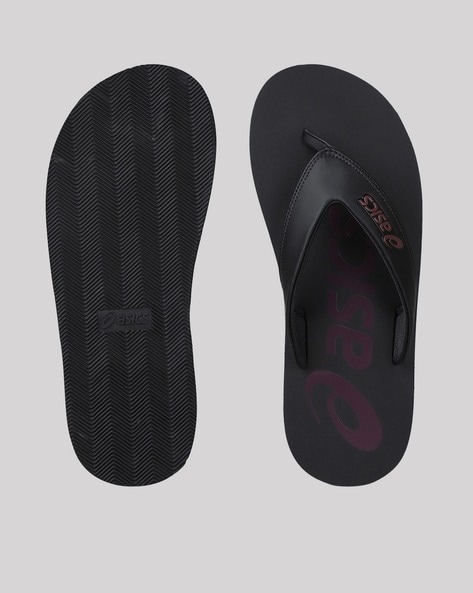 Buy Black Flip Flop Slippers for Men by ASICS Online Ajio