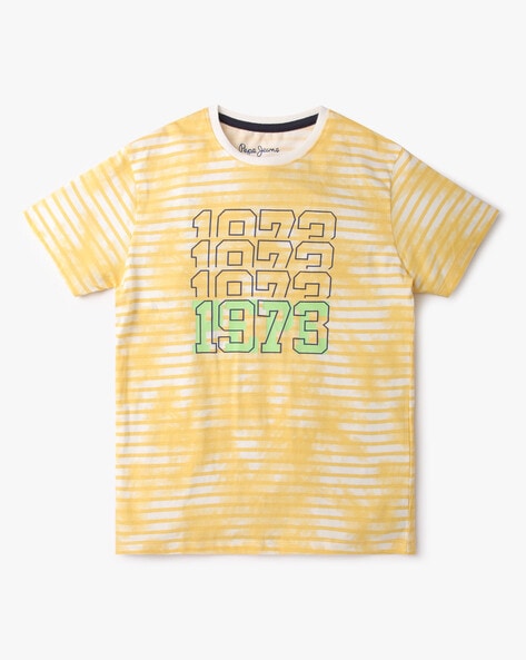 Pepe Jeans Printed Round-Neck T-Shirt