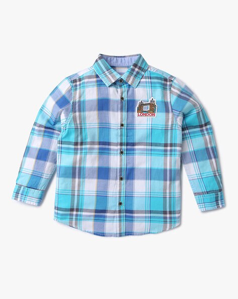 Buy Blue Shirts for Boys by ALLEN SOLLY Online