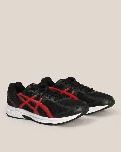 Asics sale black red