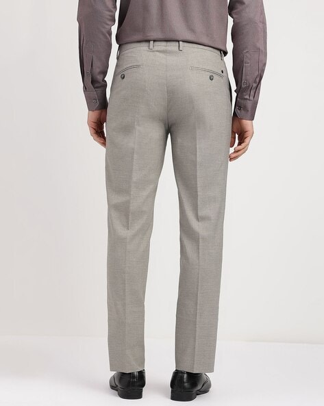 Buy Slate Blue Trousers & Pants for Men by ARROW Online | Ajio.com