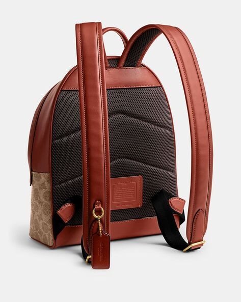 Coach medium charlie online backpack in signature leather