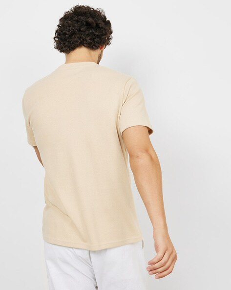 Buy Beige Tshirts for Men by Styli Online