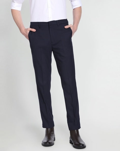 Buy Allen Solly Black Regular Fit Formal Pants for Women Online @ Tata CLiQ