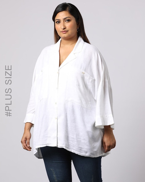 Buy White Shirts for Women by Outryt Online