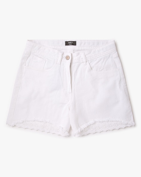 Buy White Shorts for Women by SUPERDRY Online | Ajio.com
