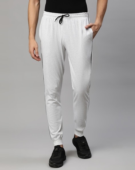 Buy Bench men regular fit brand logo drawstring jogger pants grey Online |  Brands For Less
