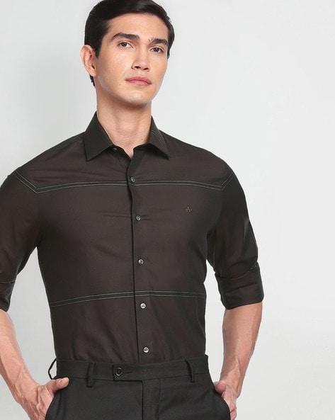 Buy Brown Shirts for Men by ARROW Online