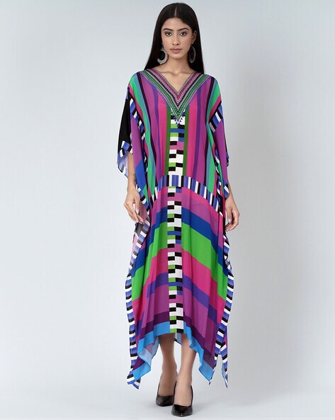 Colorful kaftan clearance dresses