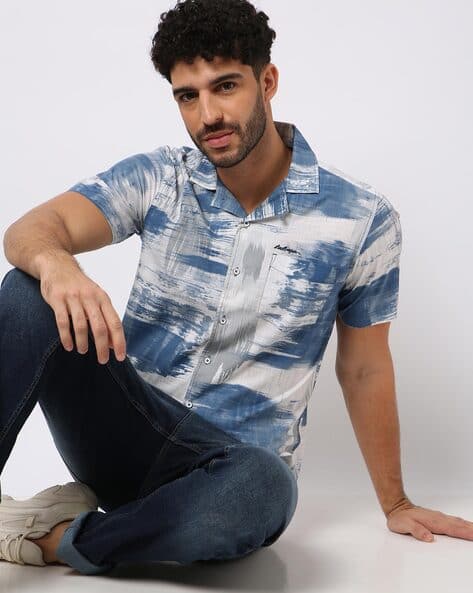 Printed Cotton Shirt