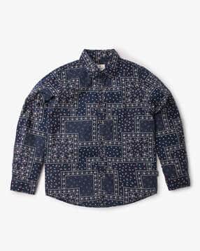 pepe jeans Blitz JR Printed Poplin Shirt-picture-41