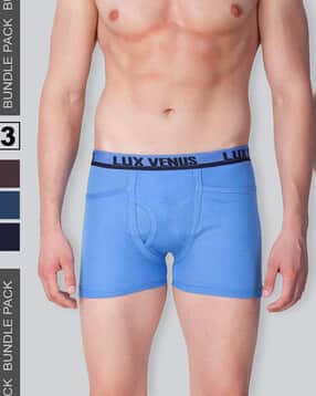 lux venus Pack of 3 Pocket Trunks -Assorted-picture-16