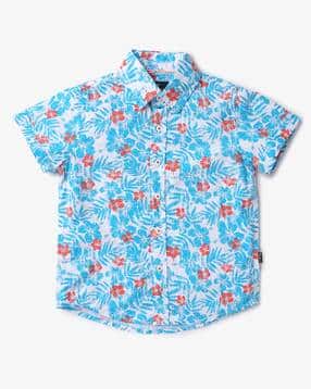 pepe jeans Andres Tropical Print Shirt-picture-37