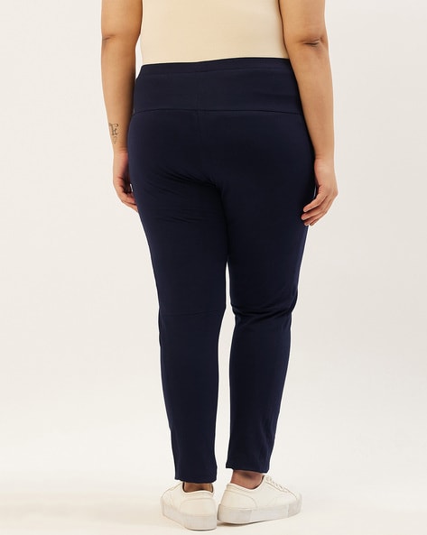 Buy Black Trousers & Pants for Women by Therebelinme Online