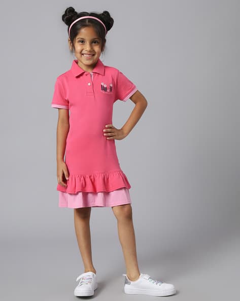 Shirt Dress with Embroidery