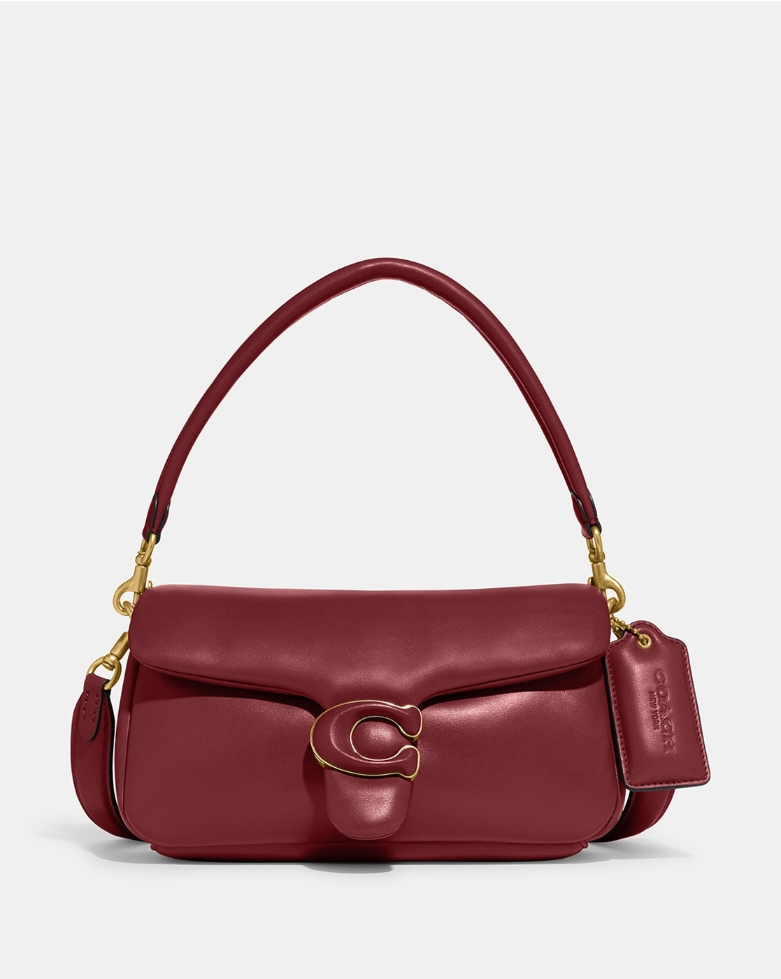 COACH burgundy tote bag | Burgundy tote, Fashion, Coach zip top tote