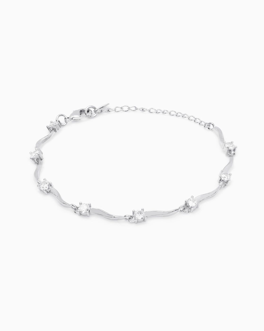 Ivana Silver Bracelet -Buy Officewear Jewellery Online — KO Jewellery