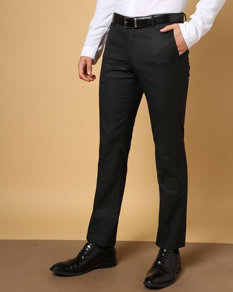 TAILORED TROUSER - BLACK – Scanlan Theodore US