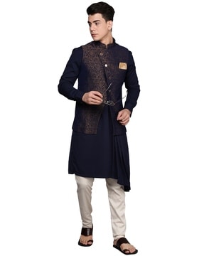 Indo western kurta top manyavar