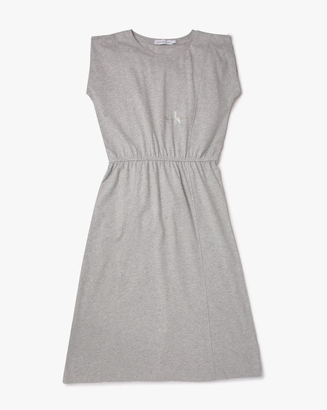 Calvin klein hot sale grey dresses