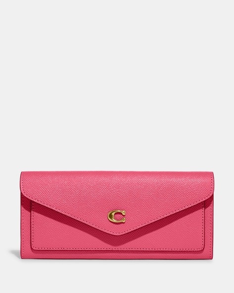 Coach wyn discount wallet pink