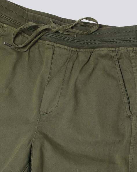 Buy Olive Green Track Pants for Women by GAP Online