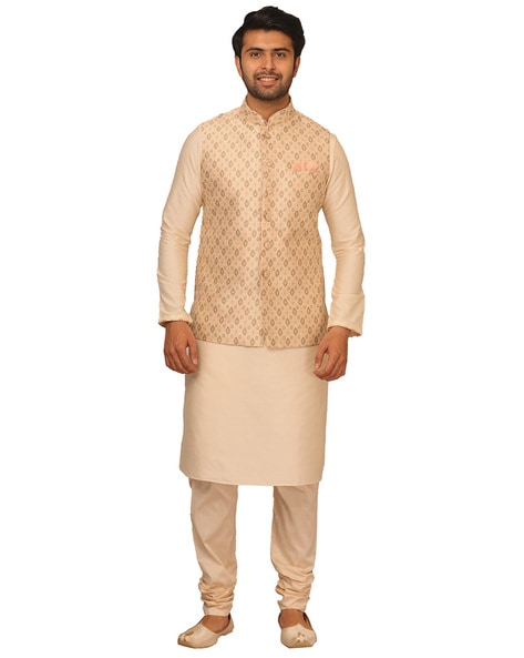 Buy Aristocratic Fawn Color Sherwani Suit Online in India @Manyavar -  Sherwani for Men
