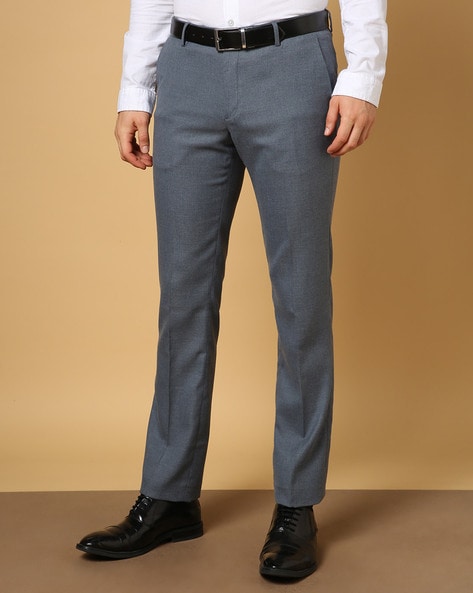 Buy Arrow Windowpane Check Lightweight Formal Trousers - NNNOW.com
