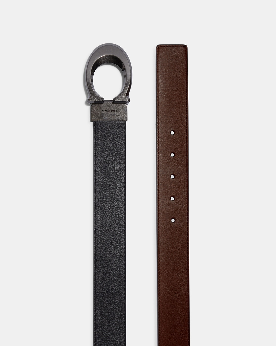 Textured Belt – Signature Buckle