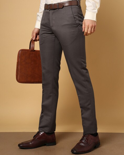 Buy Brown Trousers & Pants for Women by ProEarth Online