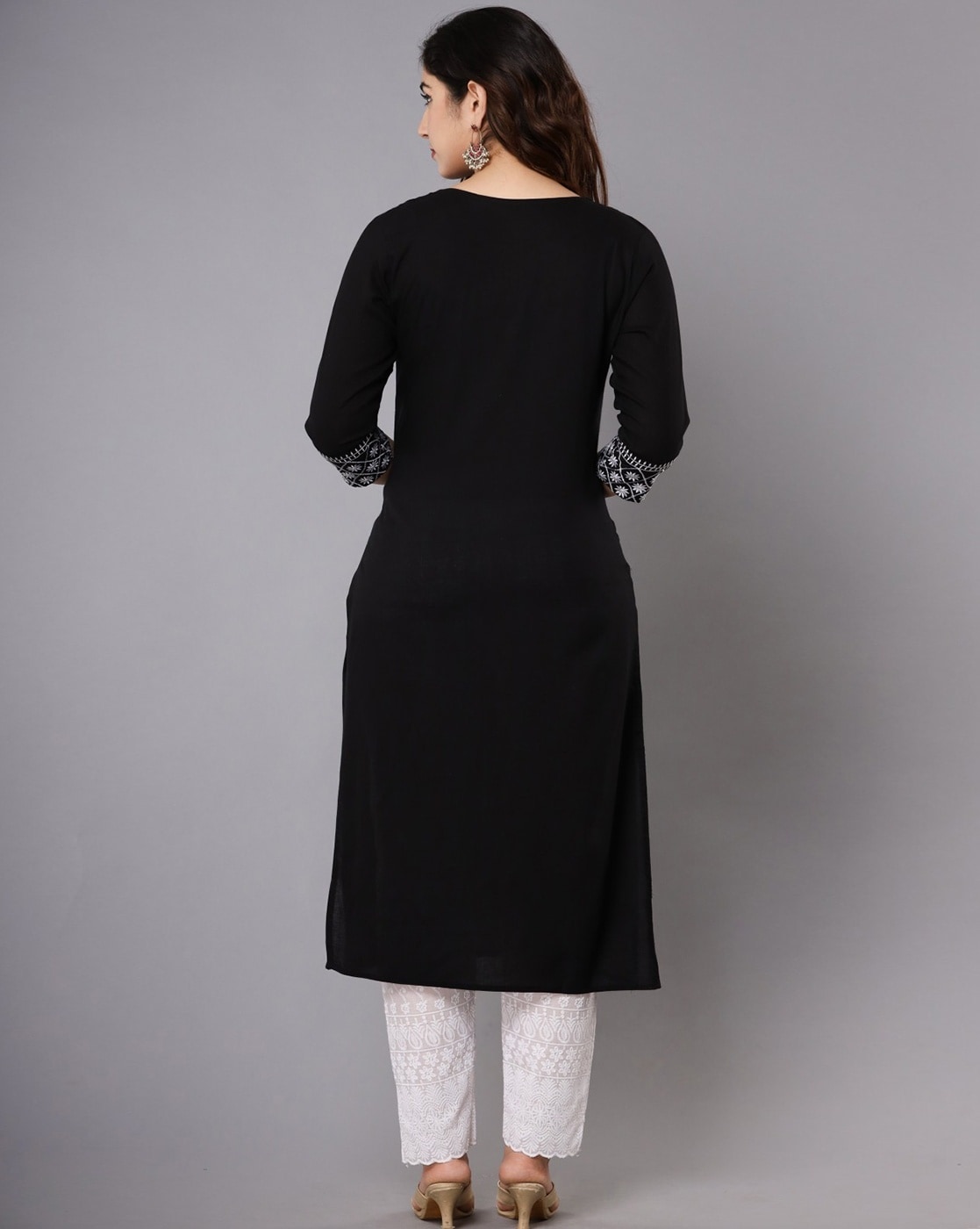 Buy Black Kurtis & Tunics for Women by Dwini Online