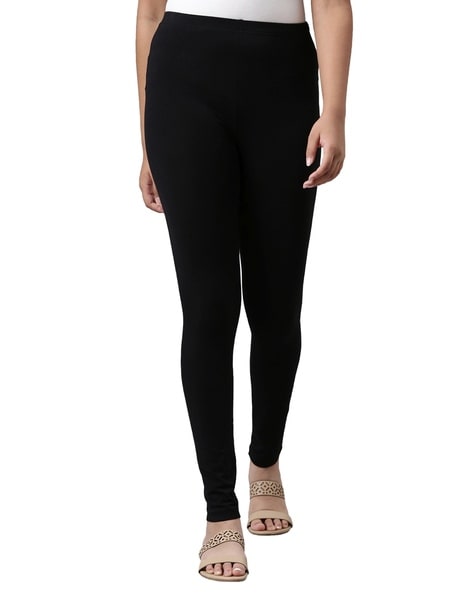 Buy DKNY Women Black High Waist Branded Leggings Online - 696713 | The  Collective