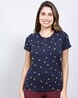 Buy Navy Tshirts for Women by JOCKEY Online