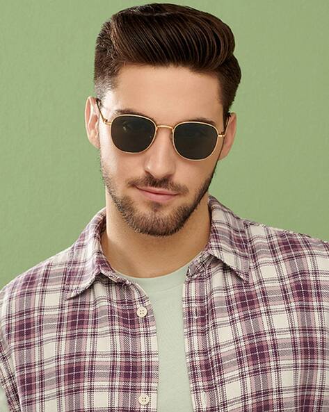 Buy Gold Sunglasses for Men by Vincent Chase Online