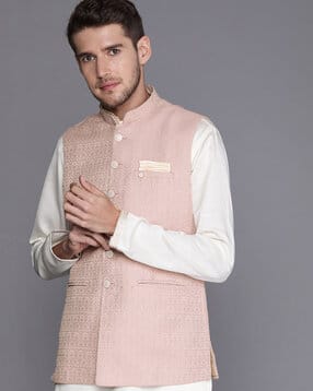 manyavar Embroidered Nehru Jacket-picture-14