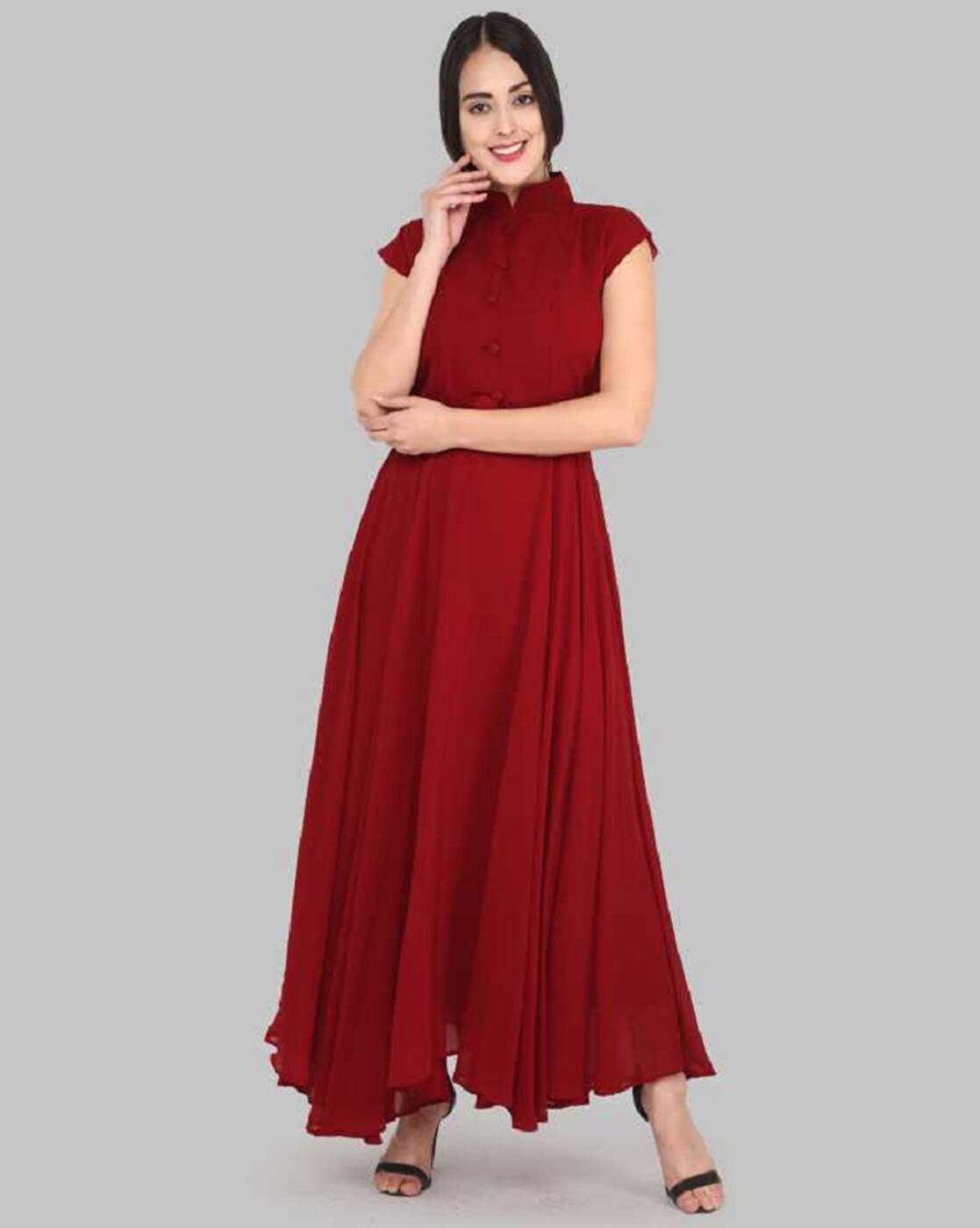 Buy Red Dresses for Women by SHEETAL ASSOCIATES Online | Ajio.com