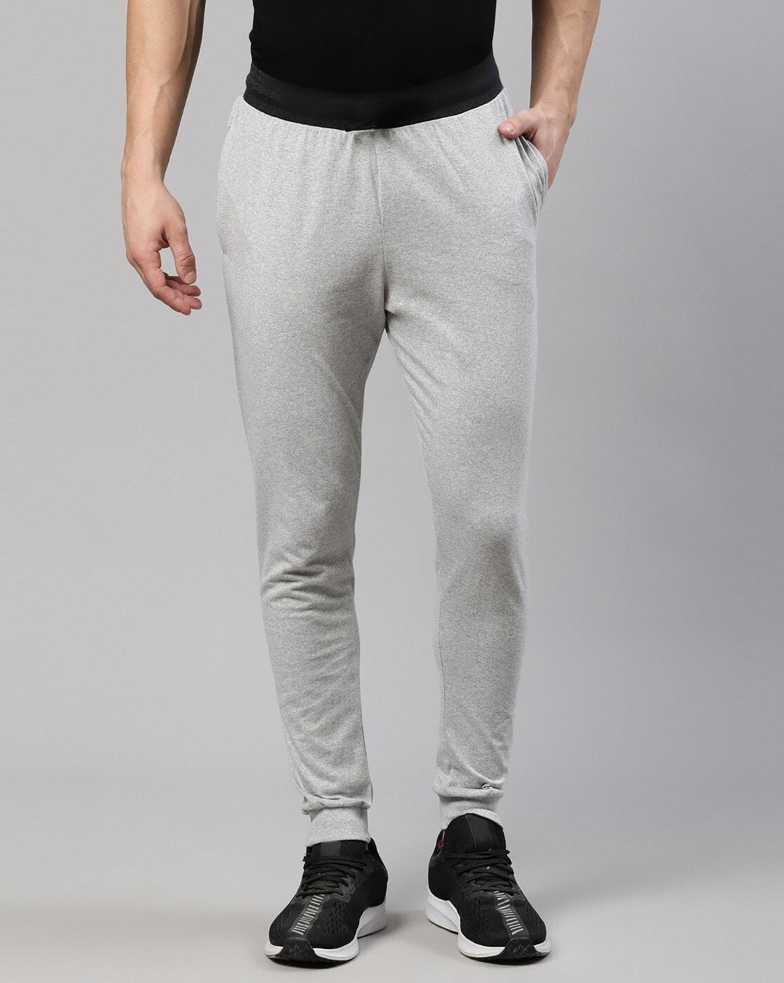 Logo Grey Melange Men Jogger Pant, Daily Wear at Rs 275/piece in Kolkata