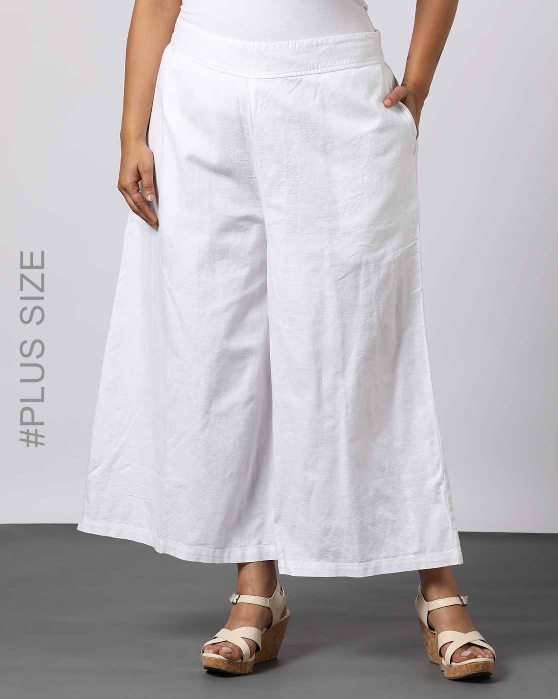 White Palazzo Pants Online: Embracing the Grace of Elegance with the C