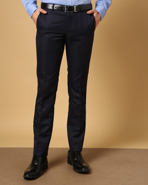 Tailored Fit Performance Black Trousers | Buy Online at Moss