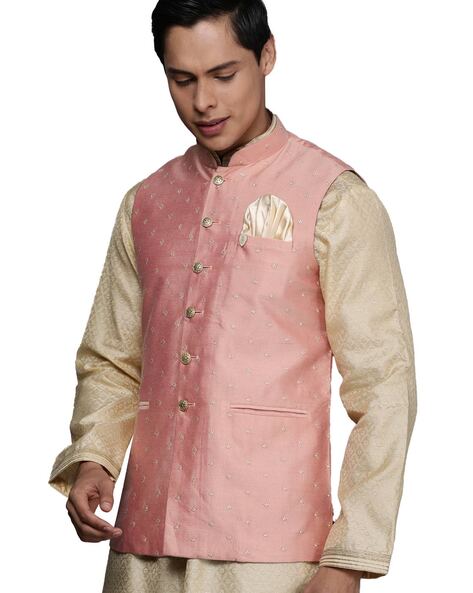 Men Multicoloured Printed Nehru Jacket With Pocket Square, Modi Jacket,  Mens Koti, नेहरू जैकेट - Crayonvista Technologies & Innovations Llp,  Jodhpur | ID: 2851866096533