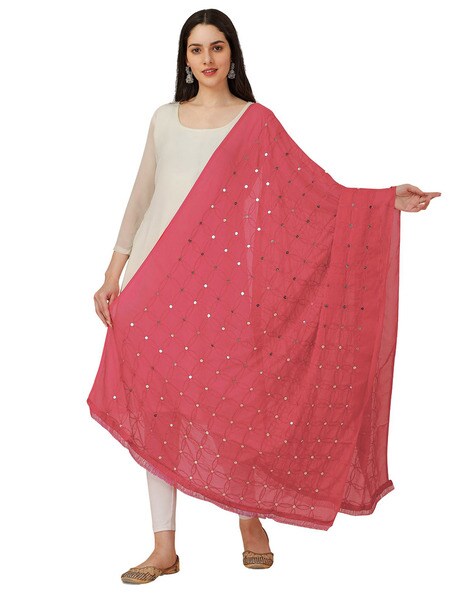 Embellished Handloom Dupatta Price in India