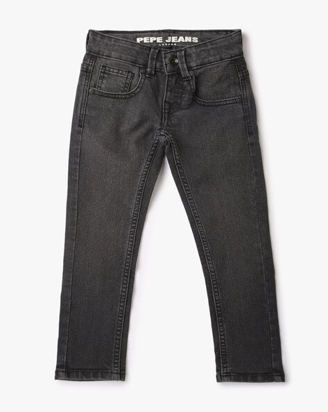 Pepe Jeans Light-Wash Mid-Rise Jeans