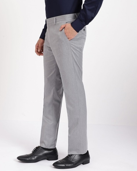 Cotton Formal Grey Pant, Size: S, M & L at Rs 500 in Pune | ID: 18297966830