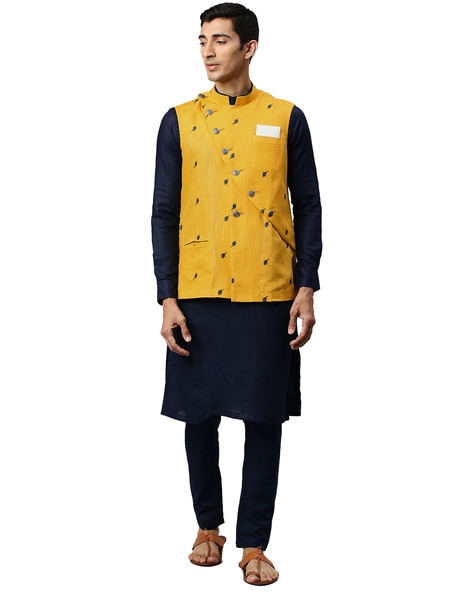 Buy Blue Sequin Patterned Jodhpuri Suit Online in India @Manyavar - Suit  Set for Men