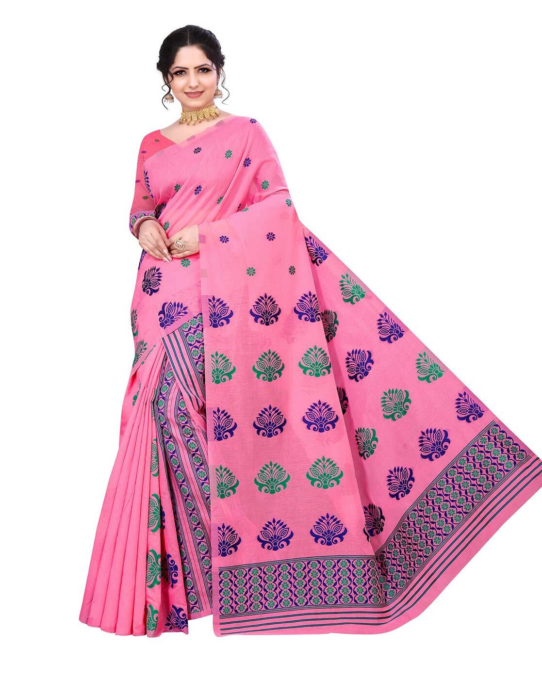 Traditional Chanderi Saree, Length: 5.5 m with Separate Blouse Piece at Rs  799 in Surat