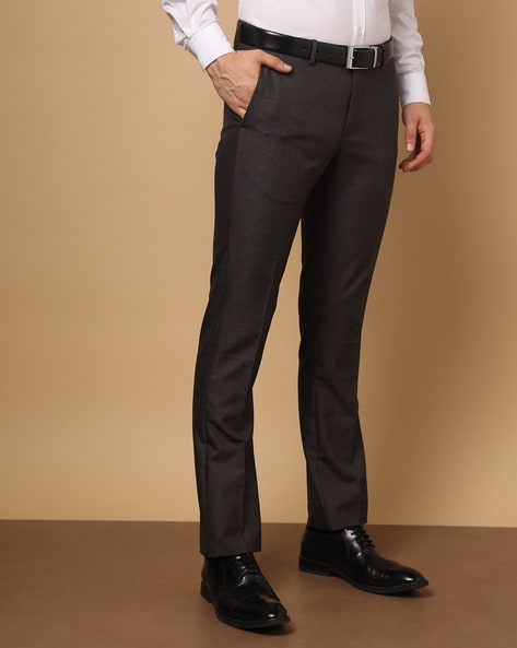 Buy Arrow Newyork Super Slim Fit Formal Trousers - NNNOW.com