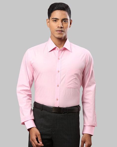 Raymond Solid Slim Fit Shirt